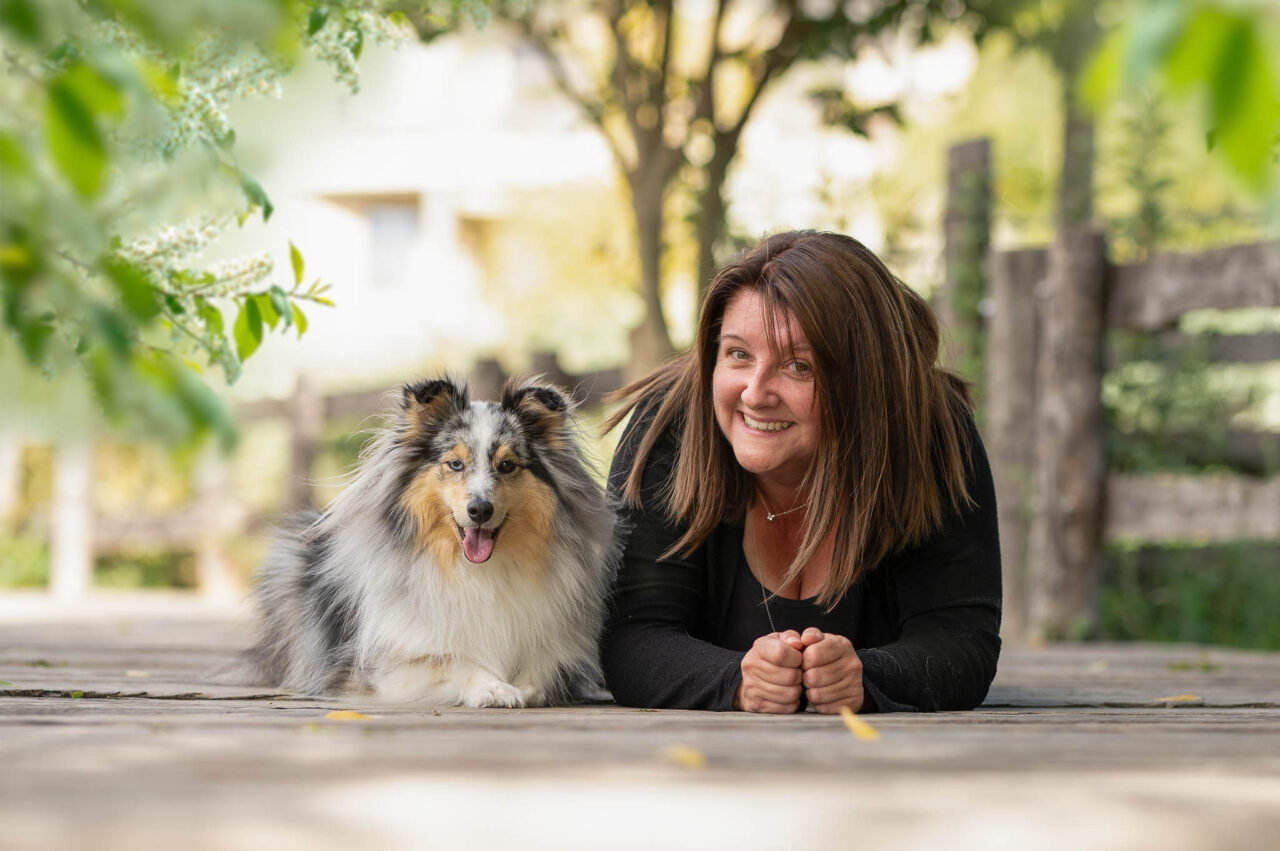 Aurélie couchée avec Shayna